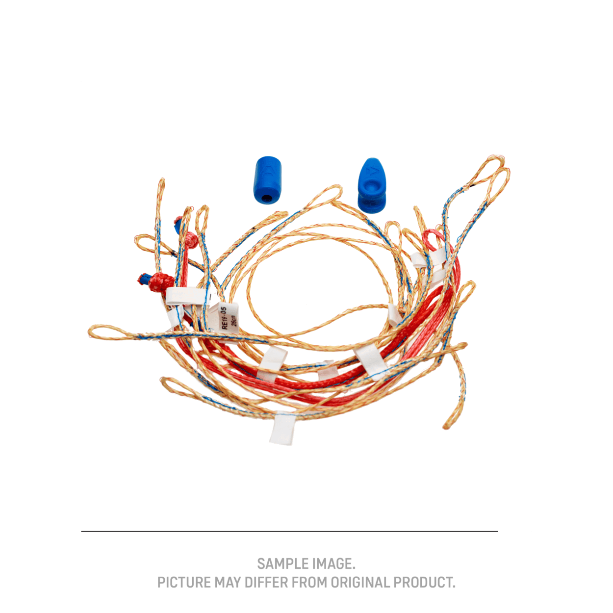 Duotone Front Bridle Set Evo SLS left/red (SS26) 2026