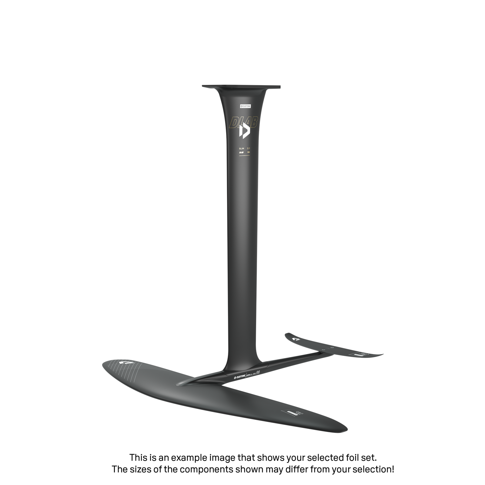 Mast Slim 2.0 D/LAB 76 Fuselage Aero AL 3BS 66 Front Wing Free 1750 Back Wing Aero Stabilizer C 250
