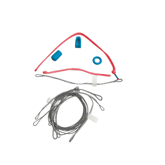 Duotone Front Bridle Set Neo SLS left/red (SS24) 2025