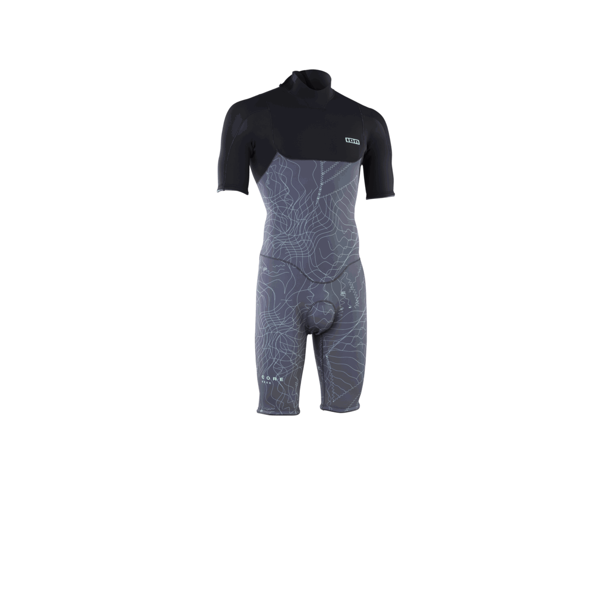 ION Men Wetsuit Seek Core 2/2 Shorty Shortsleeve Back Zip 2024