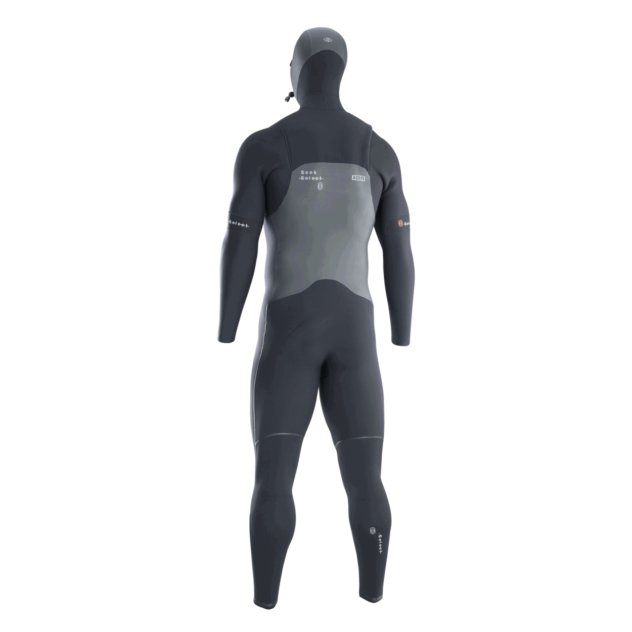 ION Men Wetsuit Seek Select 6/5 Hood Front Zip 2024