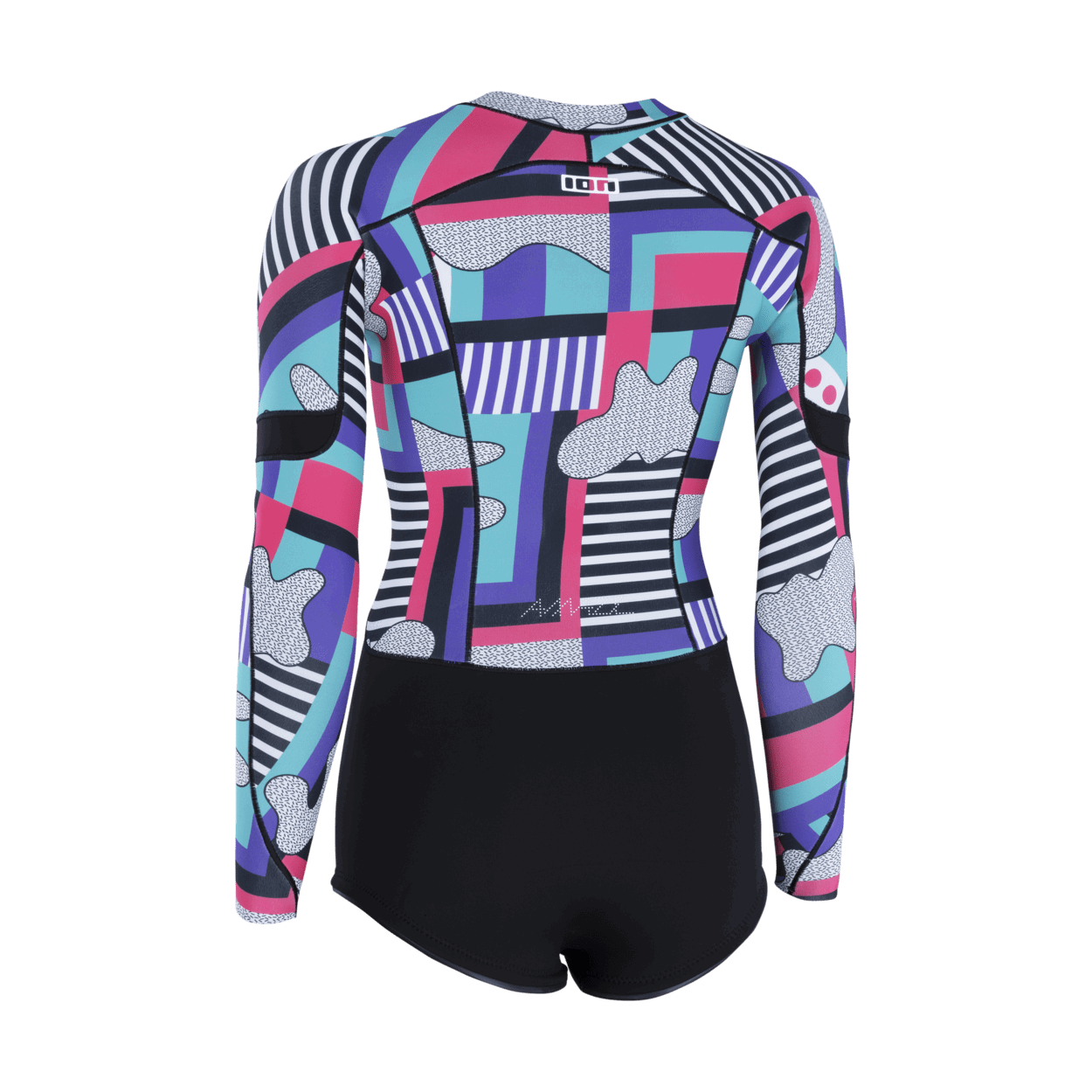 ION Women Wetsuit Amaze Hot Shorty 1.5 Longsleeve Front Zip 2024